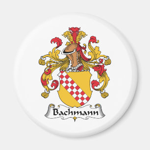 Bachmann familjvapensköld magnet