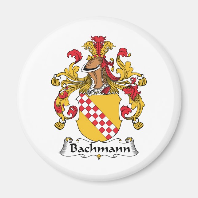 Bachmann Family Crest Magnet (Framsidan)