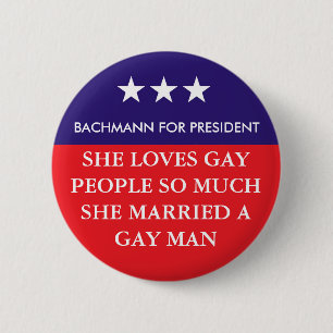Bachmann för president knäppas knapp