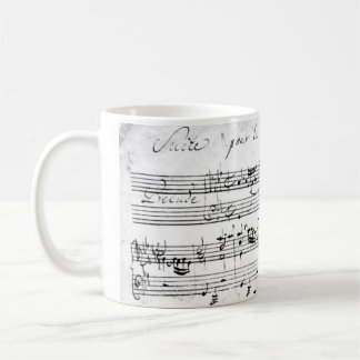 Bach's Lute Suite Kaffemugg