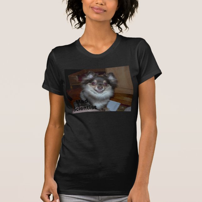 Baci tokig forskare tee shirt (Framsida)