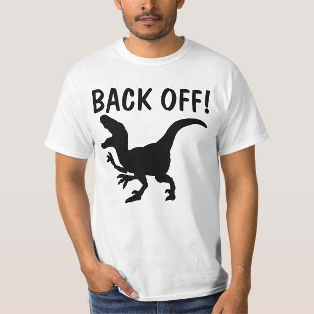 BACK AV! MANAR DINOSAUR T-SHIRTS (Framsida)
