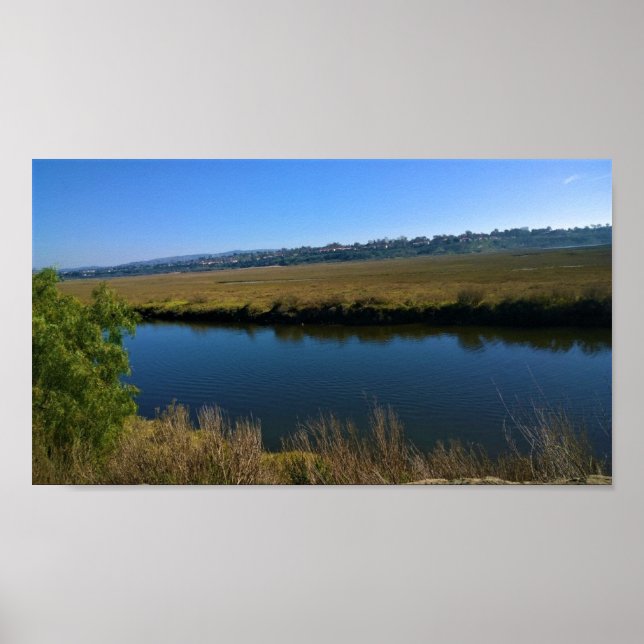 Back Bay, Newport Beach, Kalifornien Poster (Framsidan)