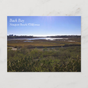 Back Bay, Newport Beach, Kalifornien Vykort
