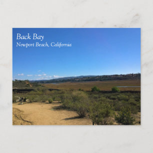 Back Bay, Newport Beach, Kalifornien Vykort