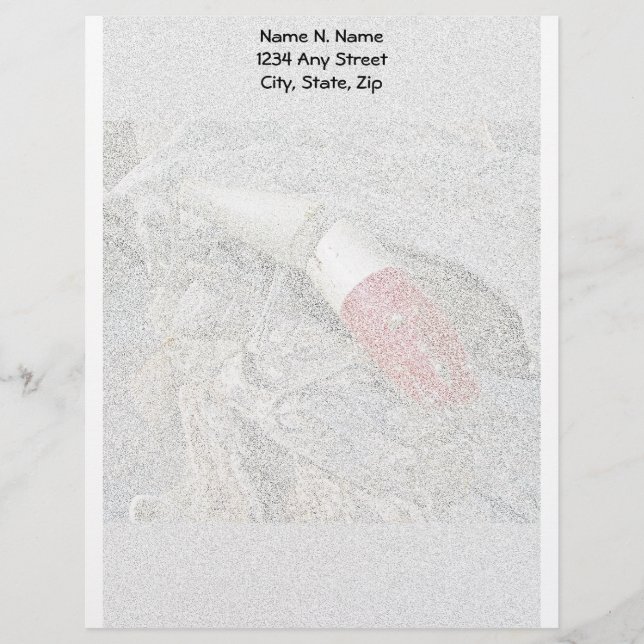 Bäck Chub Pikie Joved Vintage Lure Letterhead Brevhuvud (Framsida)