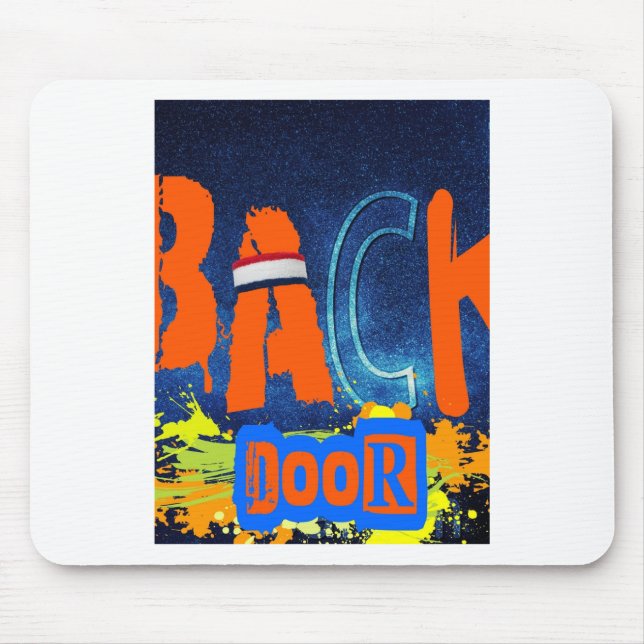 “Back Door Chemistry” Design Chiffon Topp  Musmatta (Framsidan)