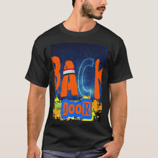 “Back Door Chemistry” Design Chiffon Topp T Shirt