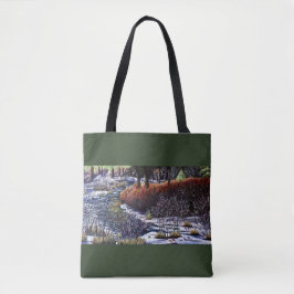 Bäck Fall Tote Bag Tygkasse