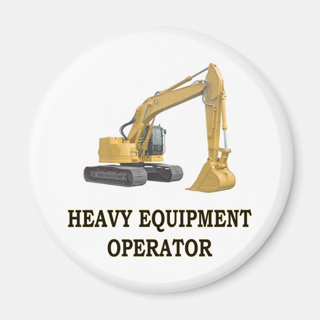 BACK HOE MAGNET (Framsidan)