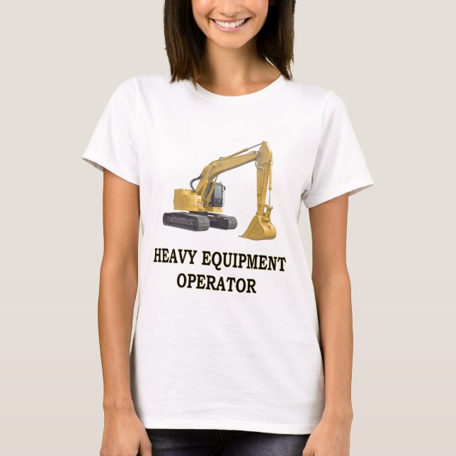 BACK HOE TEE SHIRT (Framsida)