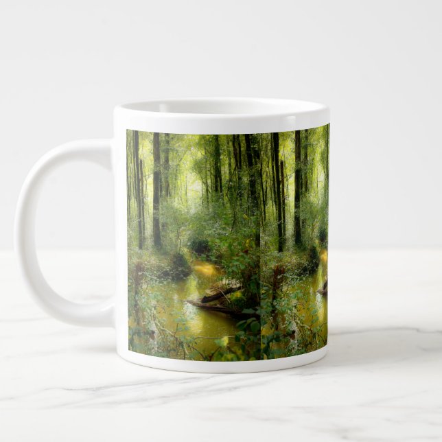 BÄCK I SKOGEN 0,6 l JätteMugg Jumbo Mugg (Vänster)