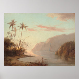 Bäck i St Thomas - Camille Pissarro Fine Art Poster