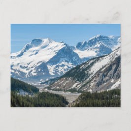Bäck längs Icefields Parkway Highway 93 - Kanada Vykort