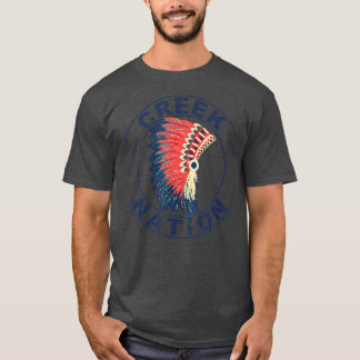 Bäck Nation Headdress Proud Native American Bäck T Shirt