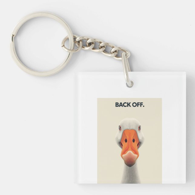 Back Off Goose – Funny Confrontational Animal Desi (Framsidan)