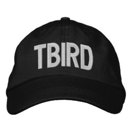 back strap hat TBIRD Broderad Keps