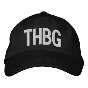 back strap hat THBG Broderad Keps