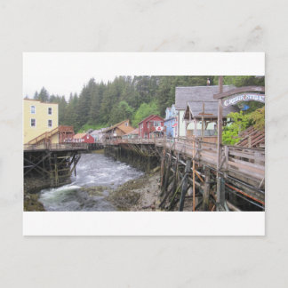 Bäck Street Ketchikan, Alaska Vykort