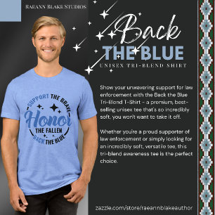 Back the Blue Tri-Blend T-shirt