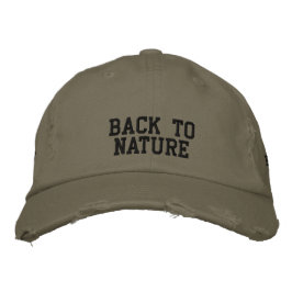 Back to  Nature  Broderad Keps