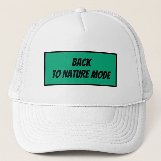 "Back to Nature Mode Keps (Framsida)