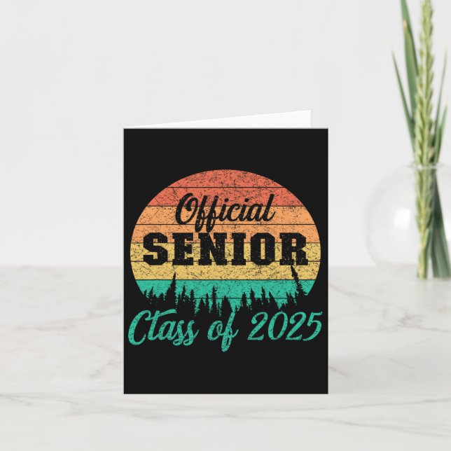 Back to school4 Senior 2025 Kort (Framsida)