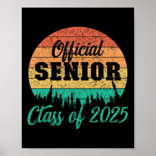 Back to school4 Senior 2025 Poster
