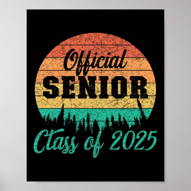 Back to school4 Senior 2025 Poster (Framsidan)