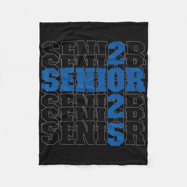 Back to school6 Senior 2025 Fleecefilt (Framsidan)