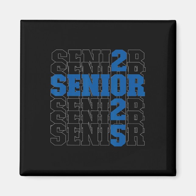 Back to school6 Senior 2025 Magnet (Framsidan)