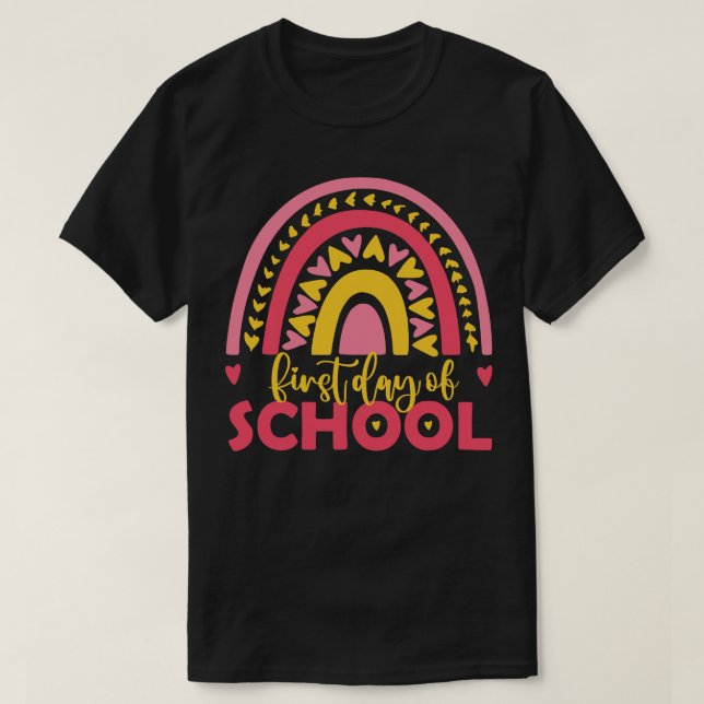 Back to school 100 skoldag (210) t shirt (Design framsida)