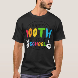 Back to school 100 skoldag (356) t shirt