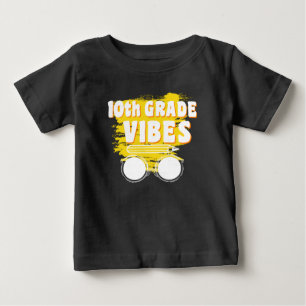 Back to school 10:e Klass Vibes Shirt Första dagen T