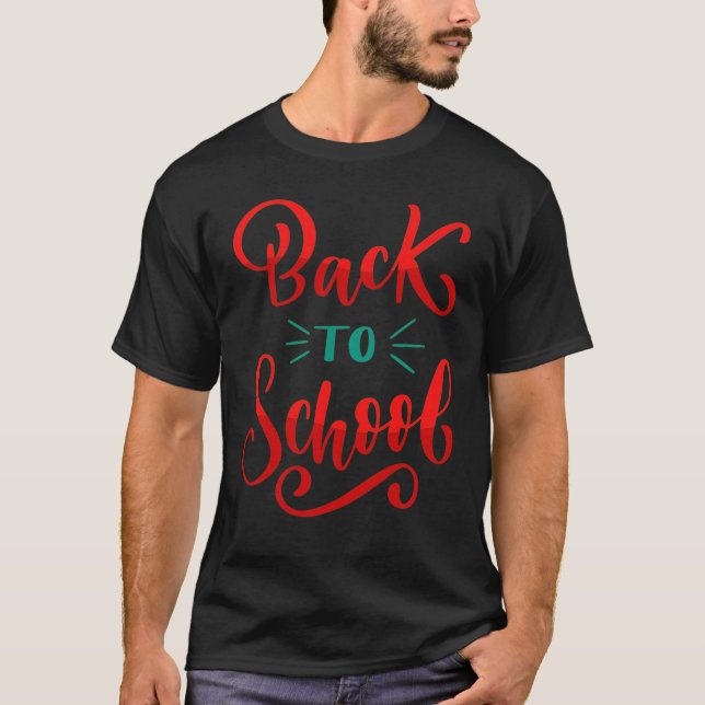 Back to school 17 t shirt (Framsida)