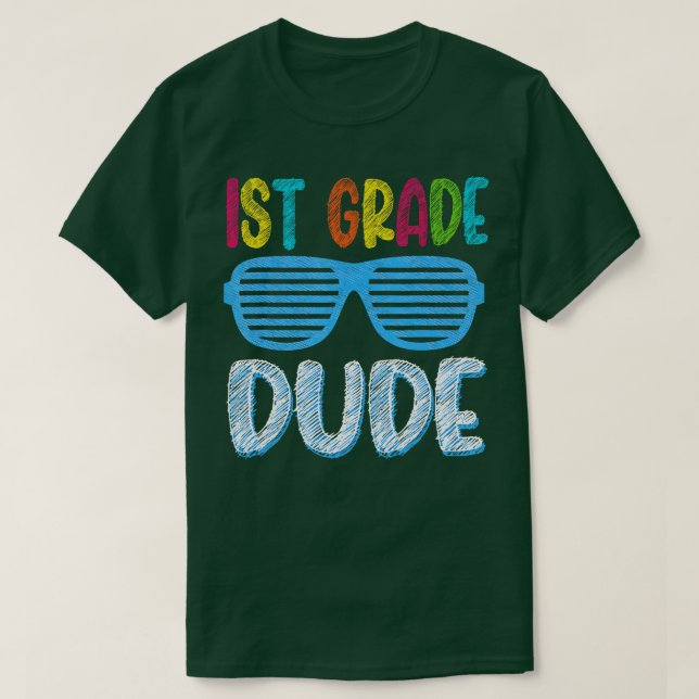 Back to school 1:a Klass-snubben T Shirt (Design framsida)
