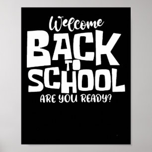 Back to school 2024-2025 poster
