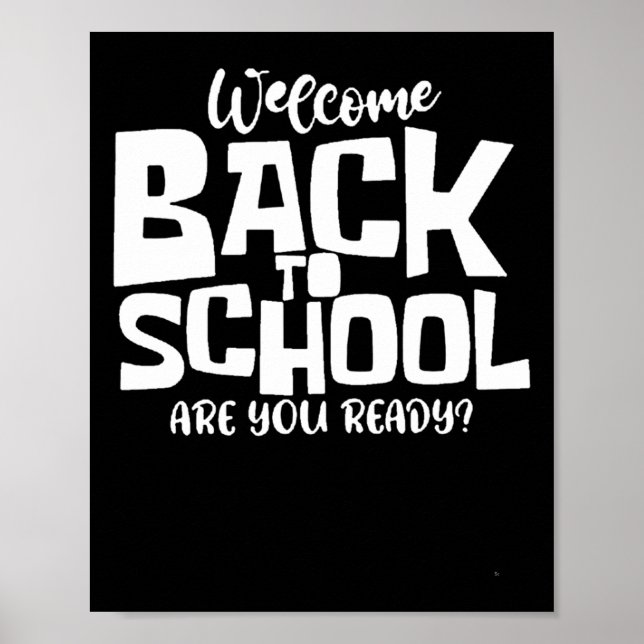 Back to school 2024-2025 poster (Framsidan)