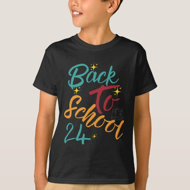 Back to school 2024 Classic T-kort Design T Shirt (Framsida)