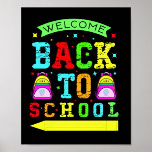 Back to school 2024 poster