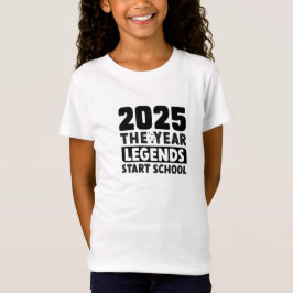 Back to school 2025: Årslejderna börjar skolan T Shirt