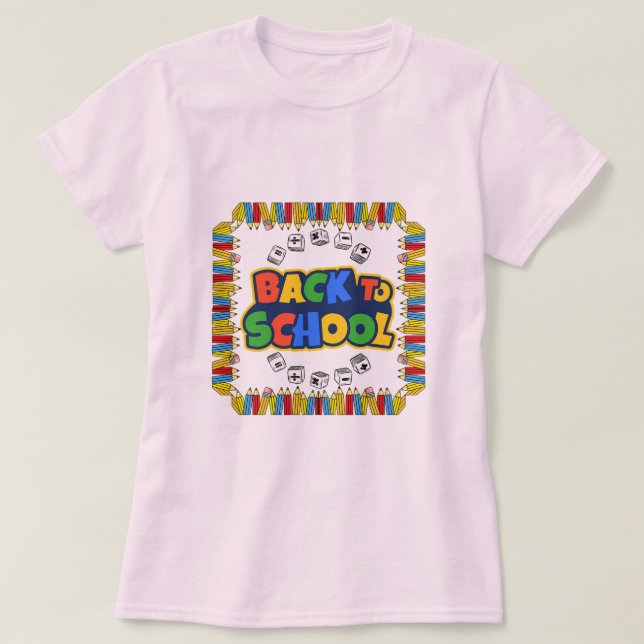 Back to school 2026 T-Shirt (Design framsida)