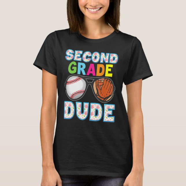 Back to school 2:a Klass, baskeball Stud T Shirt (Framsida)