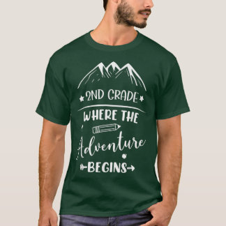 Back to school 2:a Klass där Äventyr började T Shirt