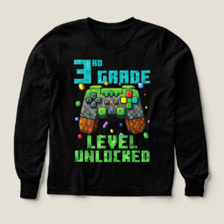 Back to School 3rd Grade Boys Gamer  T Shirt