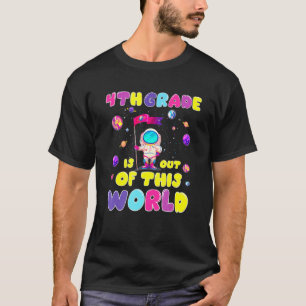 Back to school 4:e Klass är ute ur denna världsslu T Shirt