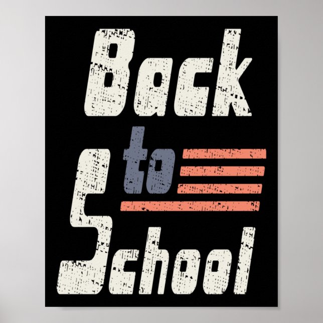 BACK TO SCHOOL 4 POSTER (Framsidan)