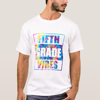 Back to school 5:e Klass Vibes första skoldag T Shirt