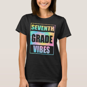 Back to school 7:e Vibes första dagslärare T Shirt