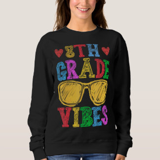 Back to school 8:e Klass Vibes första dagslärare T Shirt